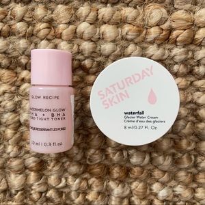 Glow Recipe + Saturday Skin Skincare Minis Set